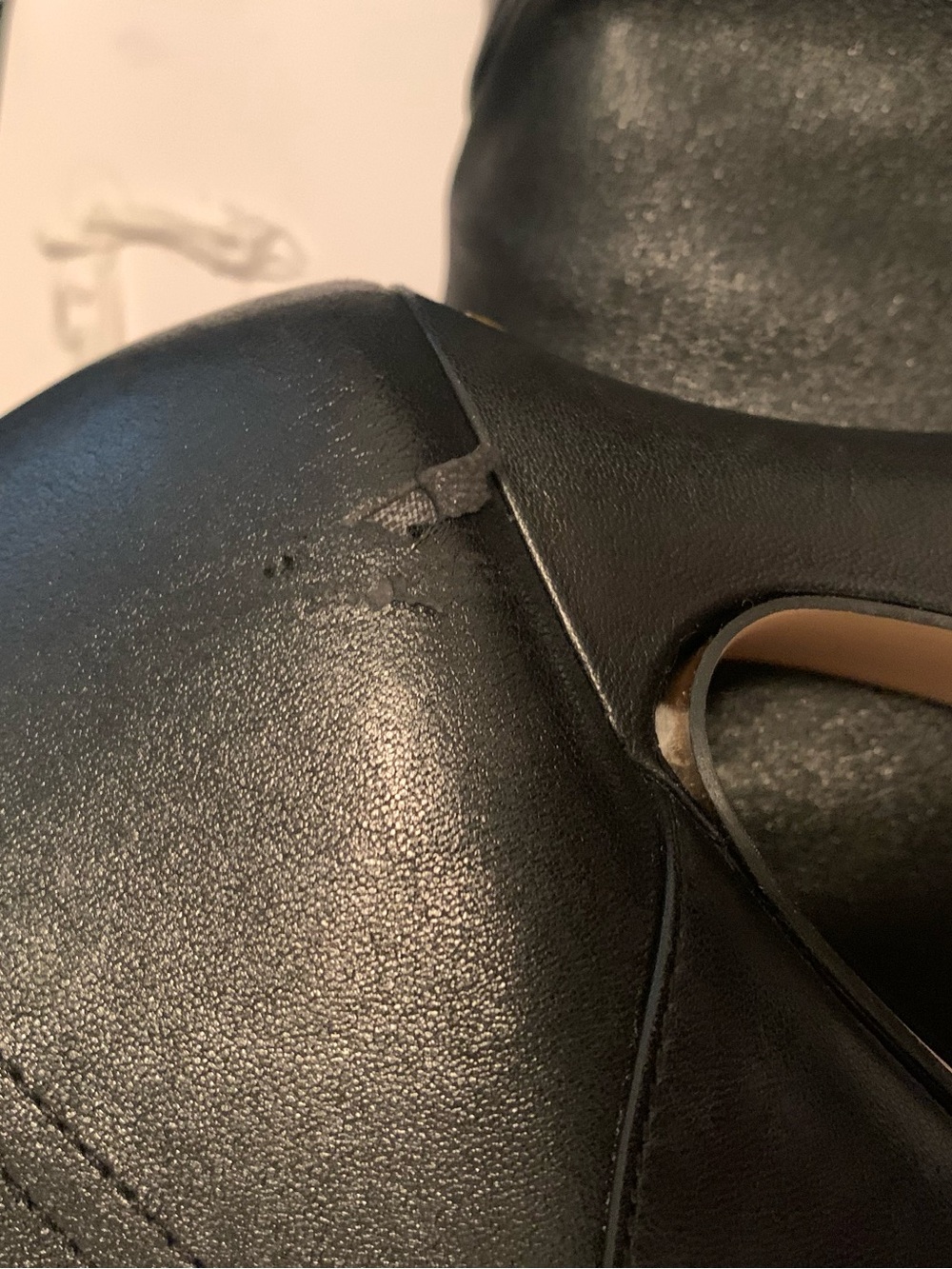 Coach CeCe Black Leather Boot - Size 10 - Picture 8 of 9